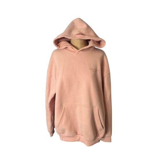 Comfrt Womes Pastel Edit Pullover Hoodie Sweatshirt Bubblegum Large - Picture 1 of 12